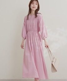 natural couture（ナチュラルクチュール）の「WEB限定 / ドロストリボンデザインワンピース（ワンピース）」