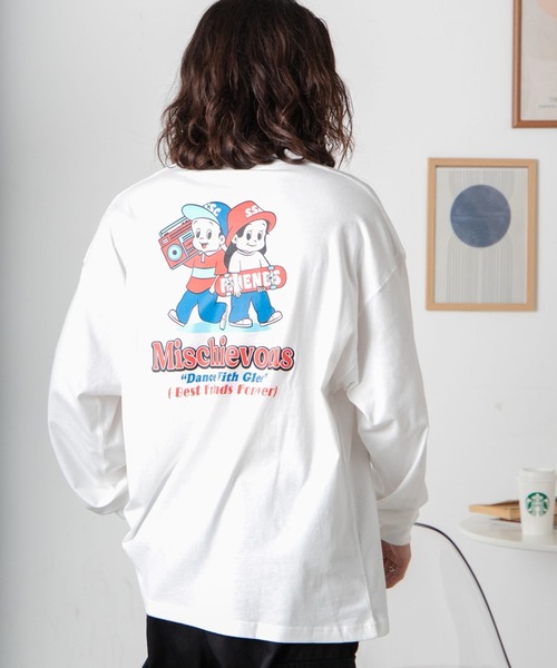 WEGO(ウィゴー)の「WEGO/アソートグラフィックロンT(Tシャツ/カットソー・メンズ・その他10/その他8/その他5/その他11/その他9/その他13/その他12/その他3/その他4/その他1/その他2/その他6/その他7/その他14・SMALL/MEDIUM/LARGE)」の4枚目の写真