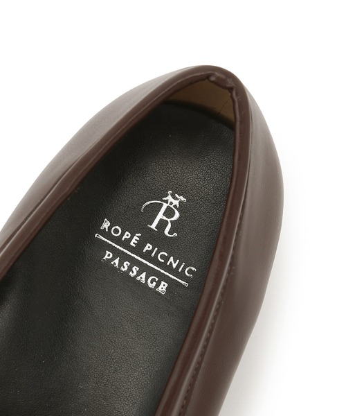 ROPE' PICNIC(ロペピクニック)の「晴雨兼用/洗えるビット付きローファー(ローファー・レディース・ブラウン/ブラック・23.0cm/23.5cm/24.0cm/25.0cm/24.5cm)」の9枚目の写真