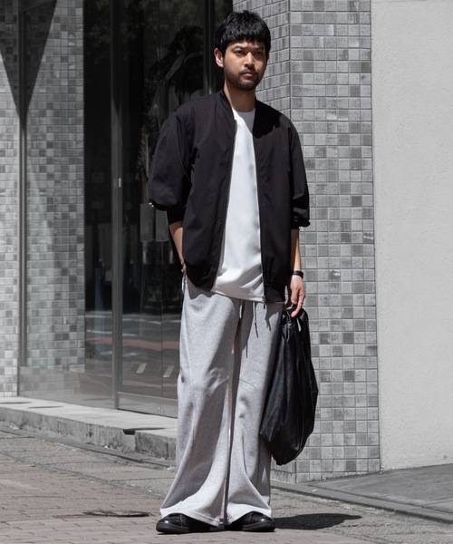 ATTACHMENT(アタッチメント)の「CO/PE ダブルニット スリーディメンショナル ワイドパンツ/ CO/PE DOUBLE KNIT THREE DIMENSIONAL WIDE PANTS(スウェットパンツ・メンズ・グレー/ブラック/オフホワイト・3/2/1)」の17枚目の写真