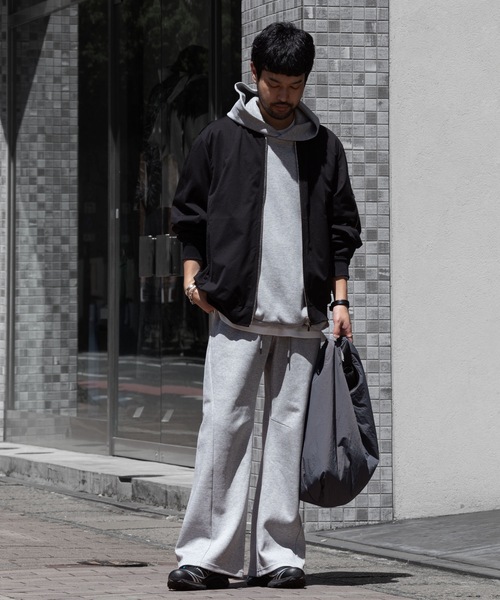 ATTACHMENT(アタッチメント)の「CO/PE ダブルニット スリーディメンショナル ワイドパンツ/ CO/PE DOUBLE KNIT THREE DIMENSIONAL WIDE PANTS(スウェットパンツ・メンズ・グレー/ブラック/オフホワイト・3/2/1)」の18枚目の写真