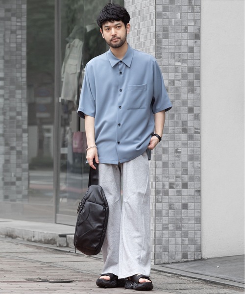 ATTACHMENT(アタッチメント)の「CO/PE ダブルニット スリーディメンショナル ワイドパンツ/ CO/PE DOUBLE KNIT THREE DIMENSIONAL WIDE PANTS(スウェットパンツ・メンズ・グレー/ブラック/オフホワイト・3/2/1)」の16枚目の写真