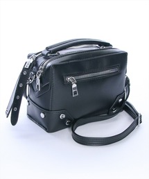 clear | スパイクデコレーションスクエアバッグ(ショルダーバッグ)