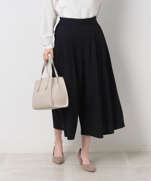 DRESKIP（ドレスキップ）の「◆【イージーケア】 大人世代の上品スカーチョ（その他パンツ・レディース・ベージュ/ブルー/ブラック・02/03/04）」の16枚目の写真