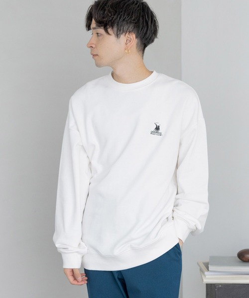 LOWRYS FARM(ローリーズファーム)の「GREENWICHPOLOウラケ 976691(パーカー・メンズ・ホワイト/オレンジ/グレー/ブラック・MEDIUM/LARGE)」の2枚目の写真