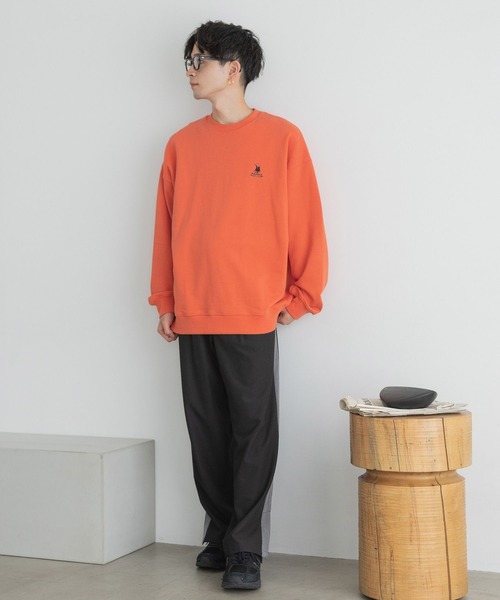 LOWRYS FARM(ローリーズファーム)の「GREENWICHPOLOウラケ 976691(パーカー・メンズ・ホワイト/オレンジ/グレー/ブラック・MEDIUM/LARGE)」の9枚目の写真
