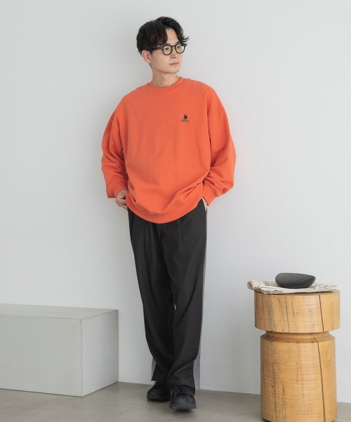 LOWRYS FARM(ローリーズファーム)の「GREENWICHPOLOウラケ 976691(パーカー・メンズ・ホワイト/オレンジ/グレー/ブラック・MEDIUM/LARGE)」の10枚目の写真