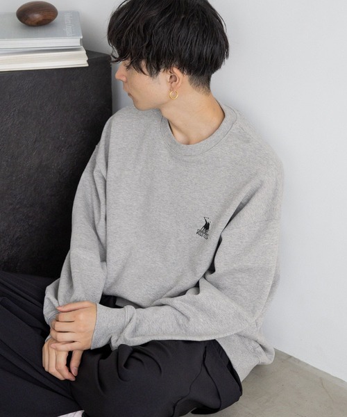 LOWRYS FARM(ローリーズファーム)の「GREENWICHPOLOウラケ 976691(パーカー・メンズ・ホワイト/オレンジ/グレー/ブラック・MEDIUM/LARGE)」の11枚目の写真