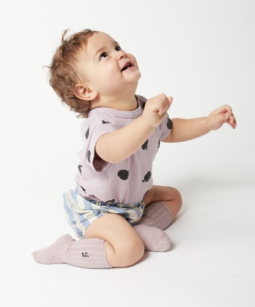 BOBO CHOSES(ボボショーズ)の「Poma all over short sleeve T-shirt(Tシャツ/カットソー・キッズ・ラベンダー・6-12MONTH/18-24MONTH/12-18MONTH/2-3YEAR)」の2枚目の写真