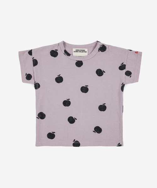 BOBO CHOSES(ボボショーズ)の「Poma all over short sleeve T-shirt(Tシャツ/カットソー・キッズ・ラベンダー・6-12MONTH/18-24MONTH/12-18MONTH/2-3YEAR)」の3枚目の写真
