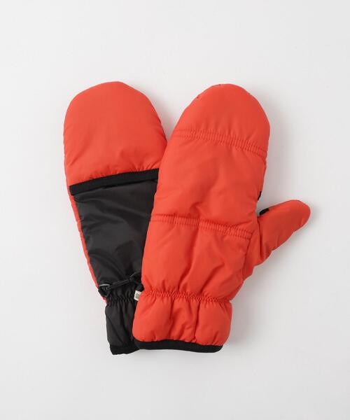 coen（コーエン）の「パディングカラーミトン／中綿入り手袋（手袋・メンズ・ブラック/ベージュ/オレンジ・FREE）」の11枚目の写真