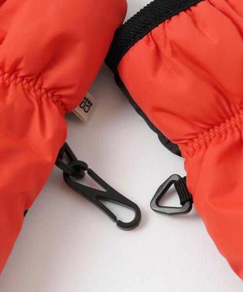 coen（コーエン）の「パディングカラーミトン／中綿入り手袋（手袋・メンズ・ブラック/ベージュ/オレンジ・FREE）」の14枚目の写真