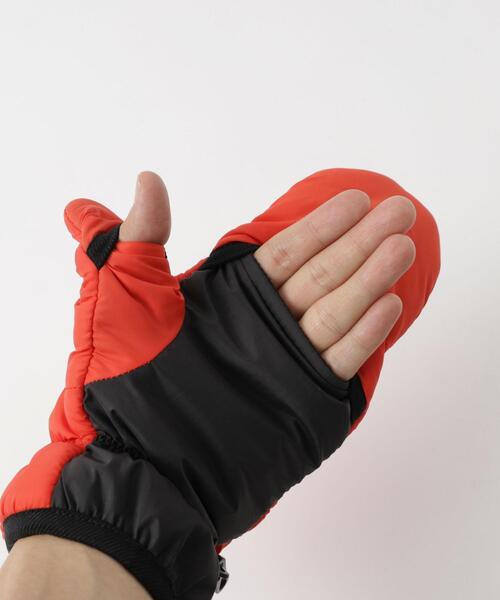 coen（コーエン）の「パディングカラーミトン／中綿入り手袋（手袋・メンズ・ブラック/ベージュ/オレンジ・FREE）」の15枚目の写真