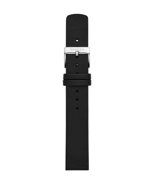 SKAGEN(スカーゲン)の「スカーゲン 腕時計ベルト レディース レザー SKB2112(アナログ腕時計・レディース・ブラック・FREE)」の1枚目の写真
