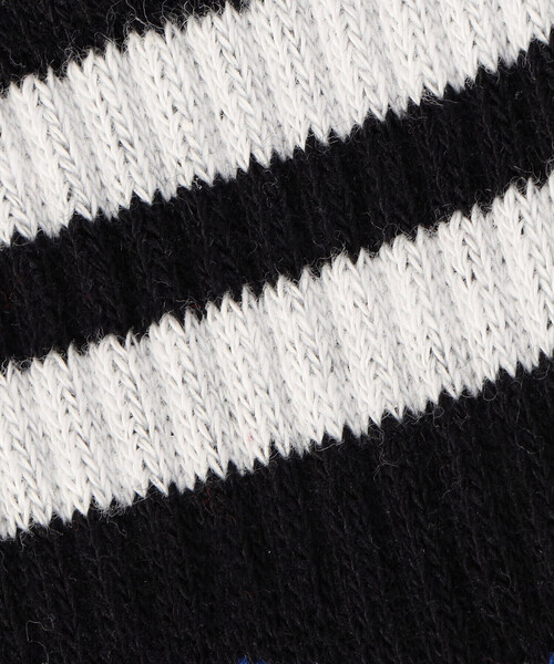 Purple&Yellow(パープルアンドイエロー)の「2本ラインロゴショートソックス(ソックス/靴下・メンズ・レッド/ブラック/ホワイト・27.0cm)」の10枚目の写真