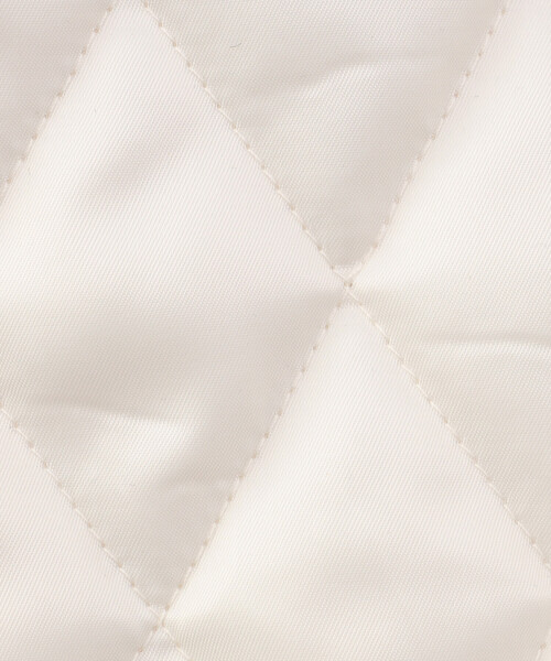 COMME CA ISM（コムサイズム）の「ポリエステルキルトタフタ　耳付き中綿おくるみ(60-80cm)（おくるみ・キッズ・ベージュ/アイボリー・60-80cm）」の11枚目の写真