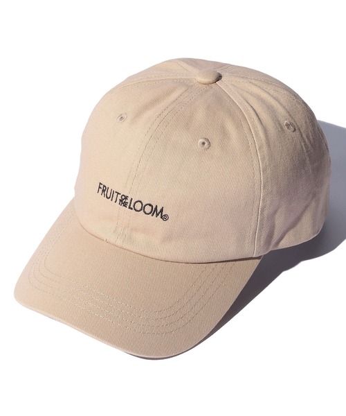 FRUIT OF THE LOOM（フルーツオブザルーム）の「【FRUIT OF THE LOOM】LOGO CAP/キャップ/ロゴ/ユニセックス（キャップ・メンズ・ベージュ/ブラック/サックスブルー/ピンク/オフホワイト・FREE）」の13枚目の写真