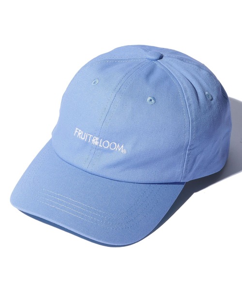 FRUIT OF THE LOOM（フルーツオブザルーム）の「【FRUIT OF THE LOOM】LOGO CAP/キャップ/ロゴ/ユニセックス（キャップ・メンズ・ベージュ/ブラック/サックスブルー/ピンク/オフホワイト・FREE）」の14枚目の写真