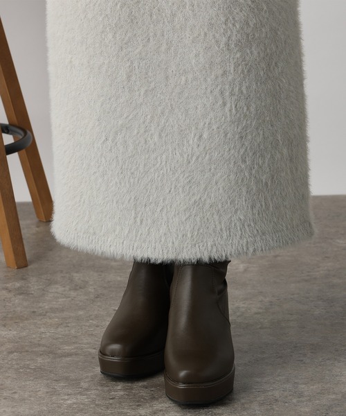 acro（アクロ）の「ラメフェザーニットスカート/AC3317（スカート・レディース・ブルー/ブラック/グレー・ﾌﾘ-）」の17枚目の写真