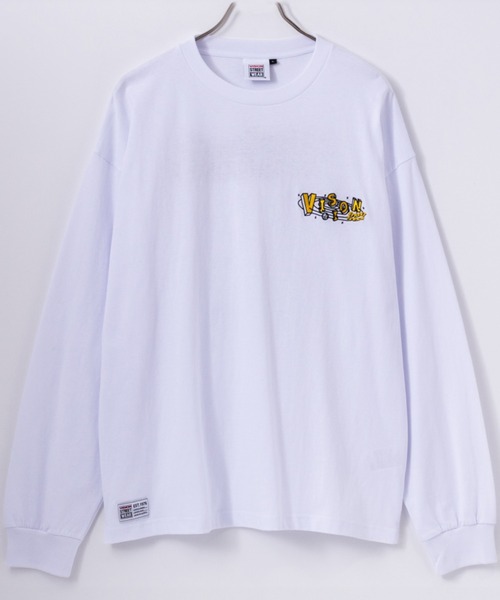 VISION STREET WEAR(ヴィジョンストリートウェア)の「VISION STREET WEAR スペースマルチイラスト長袖Tシャツ(Tシャツ/カットソー・メンズ・ブラック/杢グレー/ホワイト・L/XL/M)」の5枚目の写真