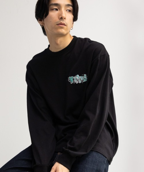 VISION STREET WEAR(ヴィジョンストリートウェア)の「VISION STREET WEAR スペースマルチイラスト長袖Tシャツ(Tシャツ/カットソー・メンズ・ブラック/杢グレー/ホワイト・L/XL/M)」の12枚目の写真