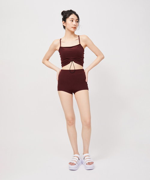 Speedo(スピード)の「【Speedo】水陸両用 パイルミニトップス(ブラジャー・レディース・レッド系その他3/グリーン・M)」の15枚目の写真