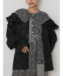 merry jenny | Wフリルオーバーブラウス(シャツ/ブラウス)