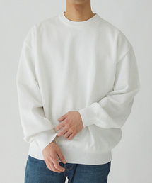 417 EDIFICE | メッシュニット クルーネック プルオーバー(ニット/セーター)