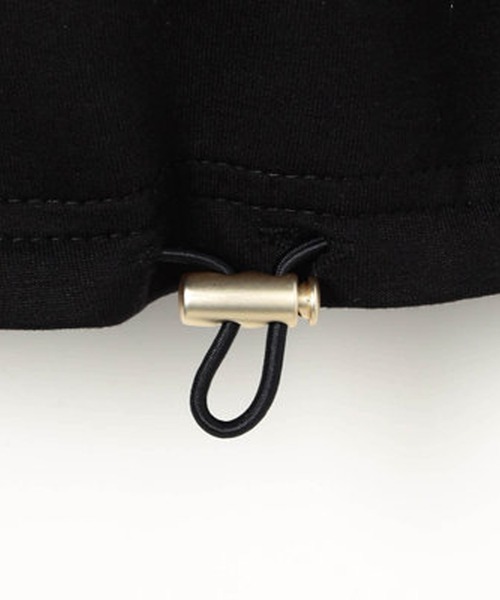 NICOLE white（ニコルホワイト）の「フード風スタンドプルオーバー／ダンボールポンチ（Tシャツ/カットソー・レディース・ブラック/オフホワイト/ベージュ・FREE）」の14枚目の写真