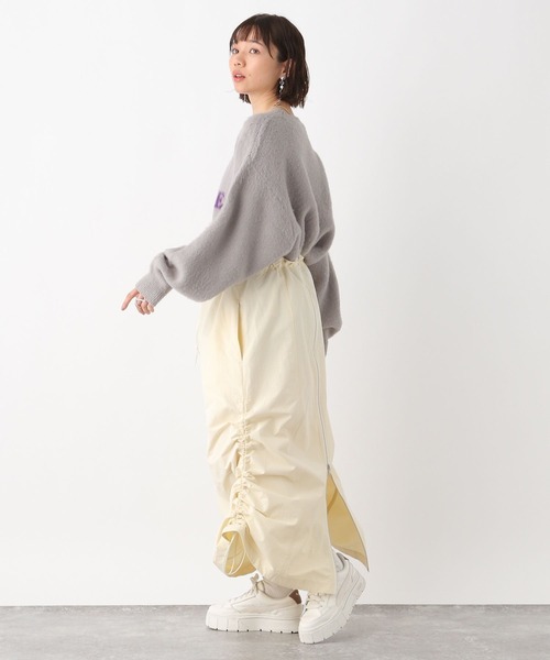 RAGEBLUE（レイジブルー）の「マルチWAYシャーリングジャンスカ/ワンピース（ジャンパースカート・レディース・ブラック/ホワイト/オリーブ・FREE）」の10枚目の写真