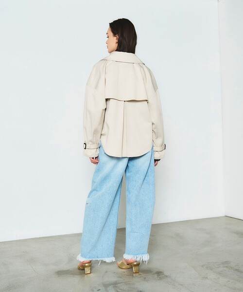 【専用】グレースコンチネンタル　ドルマントレンチジャケット ドルマントレンチジャケット（その他アウター）｜GRACE