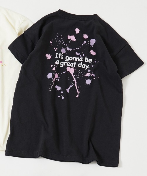 devirock（デビロック）の「デビラボ BIGシルエット バックプリント半袖ワンピース（ワンピース・キッズ・その他6/その他4/その他7/その他1/その他2/その他3/その他5・100cm/110cm/120cm/130cm/140cm/150cm/160cm）」の6枚目の写真