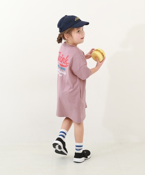 devirock（デビロック）の「デビラボ BIGシルエット バックプリント半袖ワンピース（ワンピース・キッズ・その他6/その他4/その他7/その他1/その他2/その他3/その他5・100cm/110cm/120cm/130cm/140cm/150cm/160cm）」の9枚目の写真