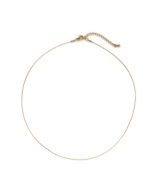 colleca la（コレカラ）の「[stainless]ステンレス ・スキンチェーンネックレス〈金属アレルギー対応〉（ネックレス・レディース・ゴールド/シルバー・ﾌﾘ-）」の7枚目の写真