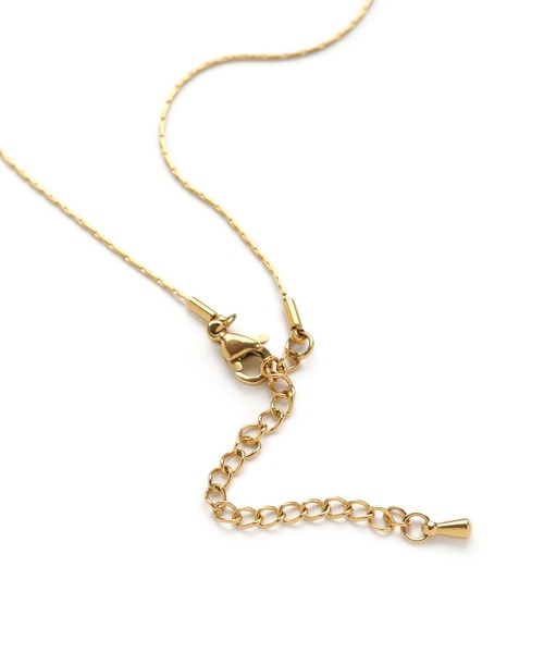 colleca la（コレカラ）の「[stainless]ステンレス ・スキンチェーンネックレス〈金属アレルギー対応〉（ネックレス・レディース・ゴールド/シルバー・ﾌﾘ-）」の9枚目の写真