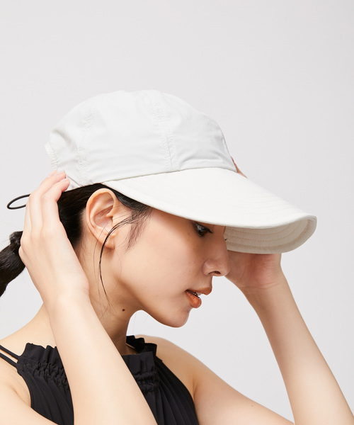 Speedo(スピード)の「【speedo】UV キャップ(キャップ・レディース・グリーン系その他/ブラック/ホワイト系その他・FREE)」の2枚目の写真