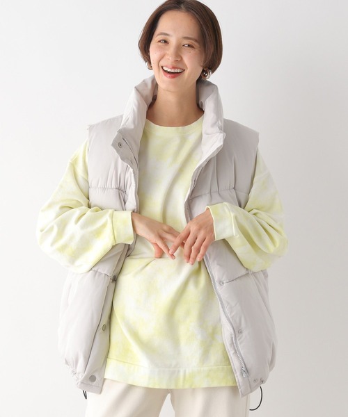 LEPSIM（レプシィム）の「タイダイチュニック　992078（スウェット・レディース・グレー/ライトブルー/イエロー・FREE）」の2枚目の写真