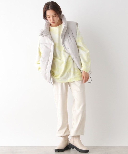 LEPSIM（レプシィム）の「タイダイチュニック　992078（スウェット・レディース・グレー/ライトブルー/イエロー・FREE）」の13枚目の写真