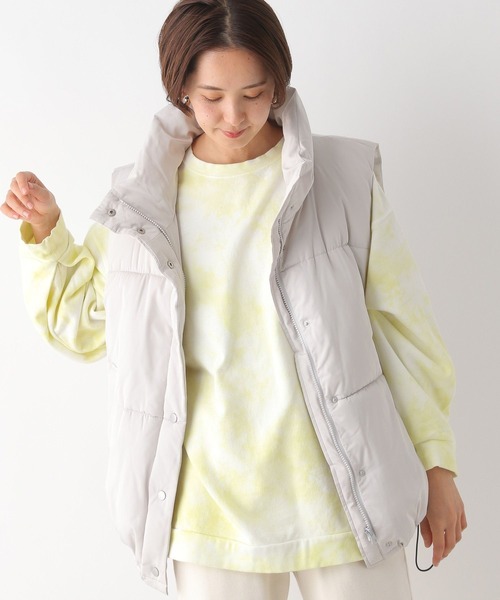 LEPSIM（レプシィム）の「タイダイチュニック　992078（スウェット・レディース・グレー/ライトブルー/イエロー・FREE）」の17枚目の写真