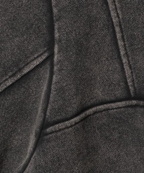 JEANASIS（ジーナシス）の「ブリーチショートフーディ/104981（パーカー・レディース・ブラック系その他/ブラック/レッド・FREE）」の10枚目の写真