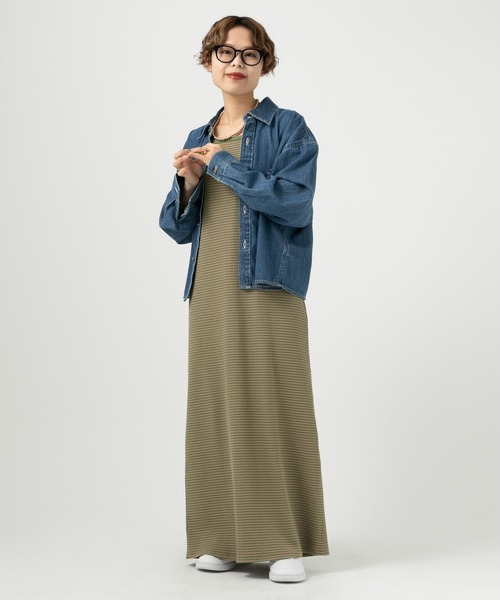 BAYFLOW(ベイフロー)の「【YOU are YOU】【スタッフ企画】2Pワンピース(ワンピース・レディース・ブラック/カーキ・SMALL/MEDIUM)」の10枚目の写真