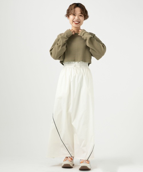 BAYFLOW(ベイフロー)の「【YOU are YOU】【スタッフ企画】2Pワンピース(ワンピース・レディース・ブラック/カーキ・SMALL/MEDIUM)」の5枚目の写真