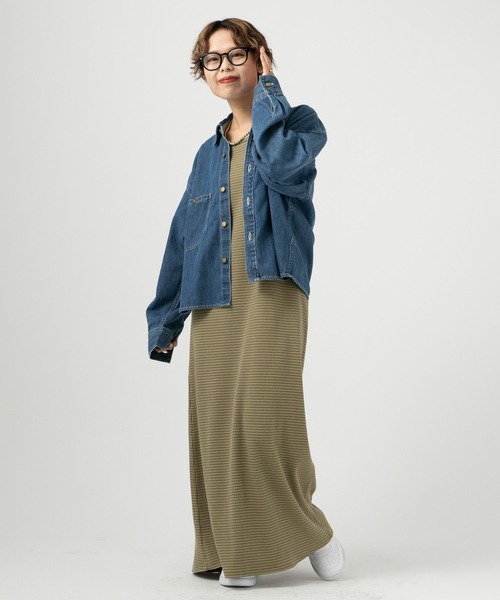 BAYFLOW(ベイフロー)の「【YOU are YOU】【スタッフ企画】2Pワンピース(ワンピース・レディース・ブラック/カーキ・SMALL/MEDIUM)」の18枚目の写真