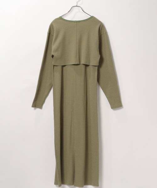 BAYFLOW(ベイフロー)の「【YOU are YOU】【スタッフ企画】2Pワンピース(ワンピース・レディース・ブラック/カーキ・SMALL/MEDIUM)」の14枚目の写真