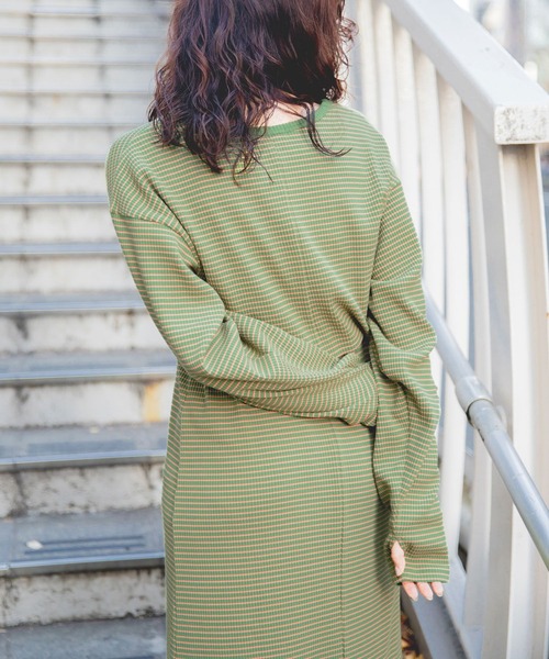 BAYFLOW(ベイフロー)の「【YOU are YOU】【スタッフ企画】2Pワンピース(ワンピース・レディース・ブラック/カーキ・SMALL/MEDIUM)」の4枚目の写真