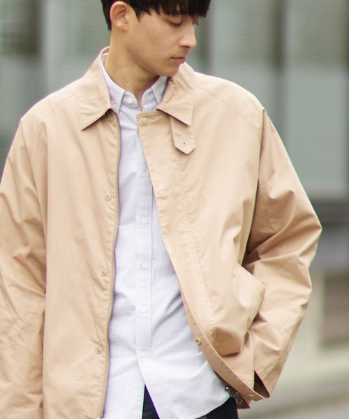 URBAN RESEARCH ROSSO MEN（アーバンリサーチロッソメン）の「『撥水』『XLサイズあり』タイプライターブルゾン（ブルゾン・メンズ・ブラック/グレー/ネイビー/ベージュ・LARGE/MEDIUM/X-LARGE/SMALL）」の6枚目の写真