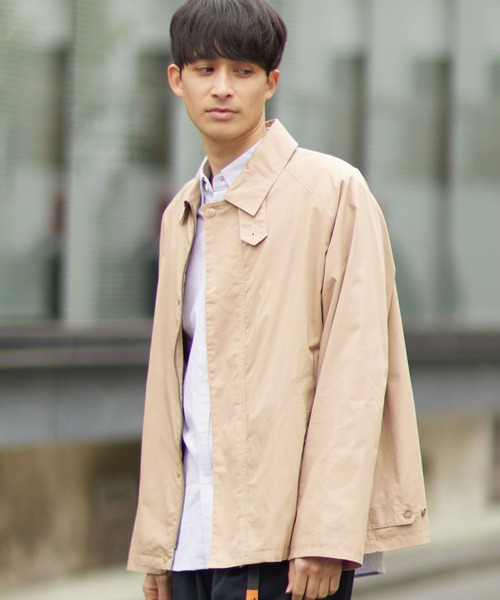 URBAN RESEARCH ROSSO MEN（アーバンリサーチロッソメン）の「『撥水』『XLサイズあり』タイプライターブルゾン（ブルゾン・メンズ・ブラック/グレー/ネイビー/ベージュ・LARGE/MEDIUM/X-LARGE/SMALL）」の8枚目の写真