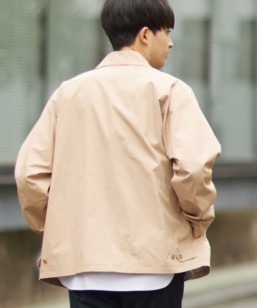 URBAN RESEARCH ROSSO MEN（アーバンリサーチロッソメン）の「『撥水』『XLサイズあり』タイプライターブルゾン（ブルゾン・メンズ・ブラック/グレー/ネイビー/ベージュ・LARGE/MEDIUM/X-LARGE/SMALL）」の10枚目の写真