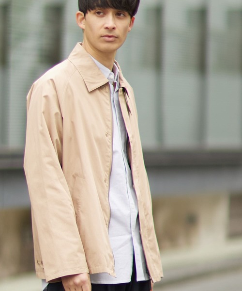 URBAN RESEARCH ROSSO MEN（アーバンリサーチロッソメン）の「『撥水』『XLサイズあり』タイプライターブルゾン（ブルゾン・メンズ・ブラック/グレー/ネイビー/ベージュ・LARGE/MEDIUM/X-LARGE/SMALL）」の11枚目の写真