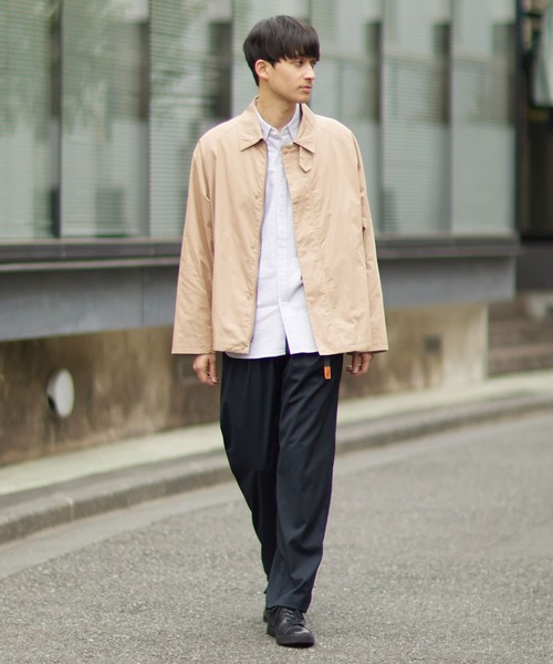 URBAN RESEARCH ROSSO MEN（アーバンリサーチロッソメン）の「『撥水』『XLサイズあり』タイプライターブルゾン（ブルゾン・メンズ・ブラック/グレー/ネイビー/ベージュ・LARGE/MEDIUM/X-LARGE/SMALL）」の12枚目の写真